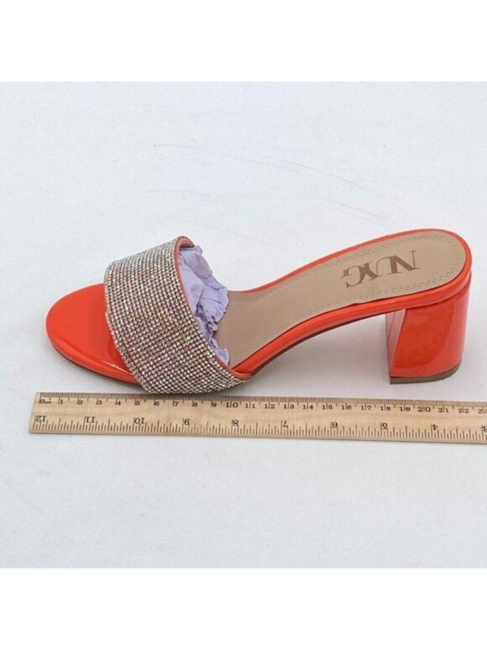 Women's  Low Chunky Block Heels Sandals Open Toe Slip On Sandals Comfortable